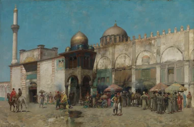 Uma mesquita, 1886.