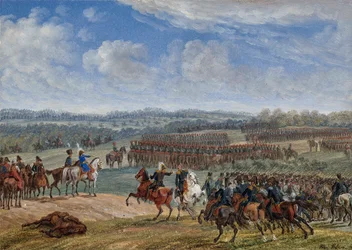A Batalha perto de Ostrovno na manhã de 26 de julho de 1812, 1855.