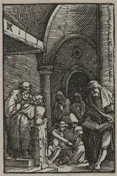 Cristo entre os médicos, c.1515 (xilogravura)