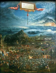 Alemão: Historienzyklus: Alexanderschlacht (Schlacht bei Issus) A Batalha de Alexandre em Issus