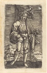 Pequeno porta-estandarte