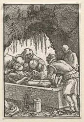 A Queda e Redenção do Homem: Sepultamento de Cristo