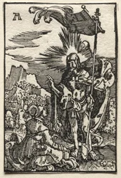 A queda e redenção do homem: Cristo aparecendo em Santa Maria Madalena, c. 1515