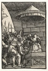 A queda e redenção do homem: Pilatos lavando as mãos, c. 1515