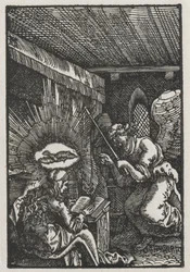 A Queda e Redenção do Homem: A Anunciação, c. 1513