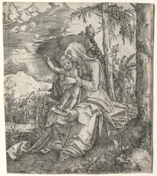 A Virgem em uma paisagem, c. 1515