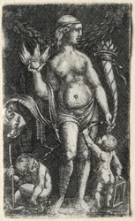 Vênus entre dois cupidos