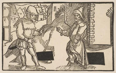 Adelphi, da Comédia de Terence, reimpressão do século XIX.