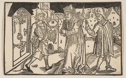 Andria, da Comédia de Terence, reimpressão do século XIX.
