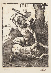 Caim matando Abel