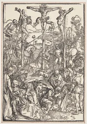 Calvário (modesto xilogravura)