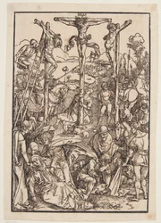 Calvário (modesto xilogravura)