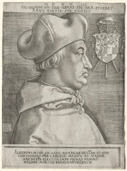 Cardeal Albrecht de Brandemburgo - O Grande Prato