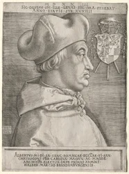 Cardeal Albrecht de Brandemburgo - O Grande Prato, 1523.