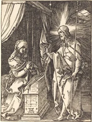 Cristo aparecendo para sua mãe