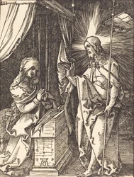Cristo Aparecendo a Sua Mãe, provavelmente c. 15091510.