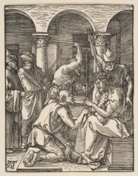 Cristo coroado de espinhos, de The Small Passion, ca. 1509