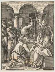 Cristo coroado de espinhos, de The Small Passion, ca. 1509