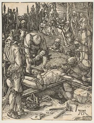 Cristo pregado na cruz, de The Small Passion, ca. 1509