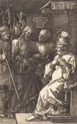 Cristo diante de Caifás, 1512.