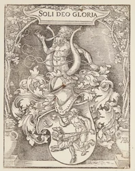 Brasão de armas de Johann Tscherte