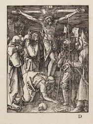Crucificação, da série A Pequena Paixão, ca 1509-1511.
