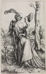 O Casal Apaixonado e a Morte (O Passeio)