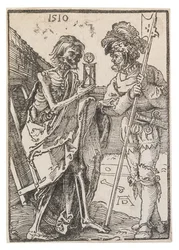 Morte e Lansquenet, 1510.