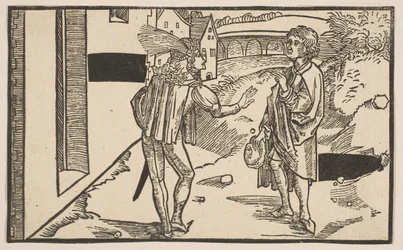 Eunuco, de A Comédia de Terence, reimpressão do século XIX.