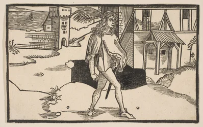 Eunuco, de A Comédia de Terence, reimpressão do século XIX.