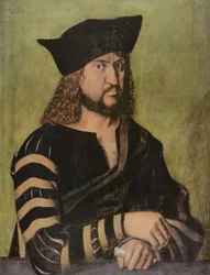 Alemão: Retrato de Frederico, o Sábio, Eleitor da Saxónia Retrato de Frederico III da Saxónia