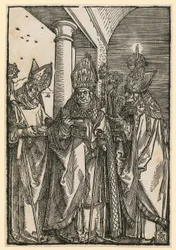 São Colomão (Johannes Stabius no papel de São Colomão)
