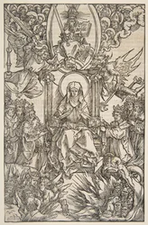 Ilustração de Revelations Sancte Birgitte, Koberger Nuremberg 1502 German Text.n.d.
