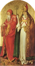 Altar de Jabach: Santos Simeão e Lázaro