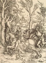 Knight e Lansquenet, c1497.