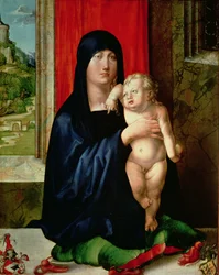 Madonna e criança, c.1496-99 (para reverso ver 61322)