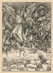 A luta de Miguel com o dragão (Apocalipse)