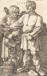 Casal Camponês no Mercado, 1519.