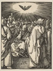 Pentecostes, de The Small Passion, ca. 1510