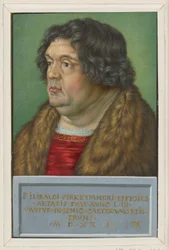 Retrato de Willibald Pirckheimer