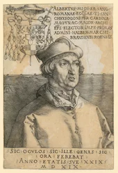 Retrato do cardeal Albrecht de Brandemburgo