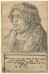 Retrato de Willibald Pirckheimer