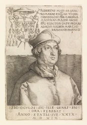Retrato de Alberto de Mainz