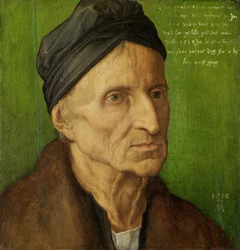 Retrato do pintor de Nuremberga Michael Wolgemut