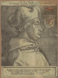 Retrato do cardeal Albrecht von Brandenburg (o chamado Grande Cardeal)