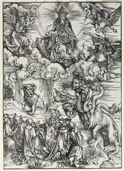 Revelação de São João: Besta com chifres de carneiro, 1511.