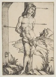 São Sebastião acorrentado à coluna, ca. 1499