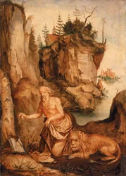 São Jerónimo e o leão, c. 1500