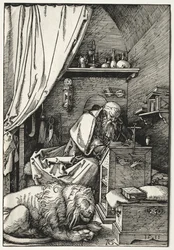 São Jerônimo em sua cela, 1511.