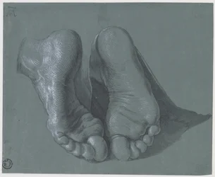 Estudo de Dois Pés, c.1508